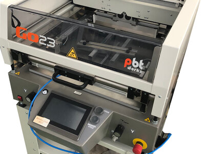 Paggen GO23 halbautomatischer Schablonendrucker Paggen GO23 halbautomatischer Schablonendrucker